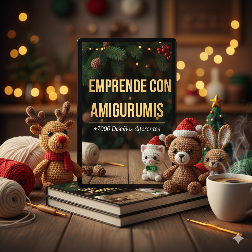 🐻Emprendé con Amigurumis y Ganá $2000 por Dia