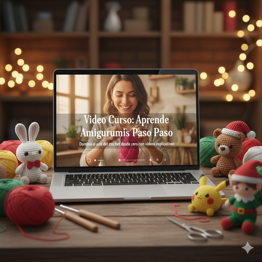 💻Video Curso: Aprende Amigurumis Paso a Paso