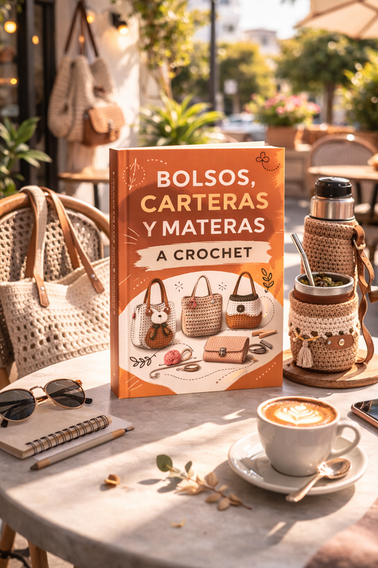 👜Materas, Bolsos y Carteras a Crochet